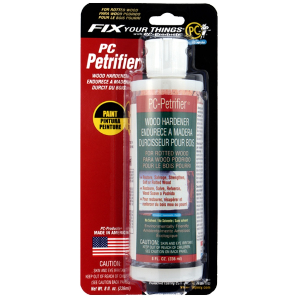 PC Products PC-Petrifier White Wood Hardener 8 Oz | Ferreteria Maderas 3C